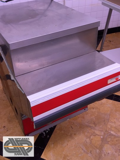 comptoir caisse tout en inox