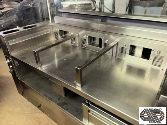 Poste de cuisine professionnelle mobile point libero electrolux pour 3 modules 