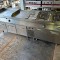 Ensemble cuisson idéal snack, grill, avec plancha + réserve froide + friteuses Zanussi EVO700 